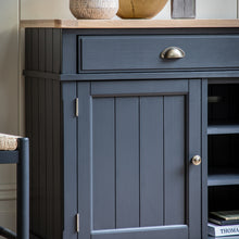 Load image into Gallery viewer, Nala 2 Door 2 Drawer Wooden Sideboard in Deep Navy
