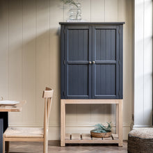 Load image into Gallery viewer, Nala 2 Door Wooden Cupboard in Deep Navy
