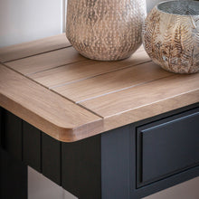 Load image into Gallery viewer, Nala 2 Drawer Wooden Console in Deep Navy
