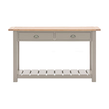 Load image into Gallery viewer, Nala Wooden Console Table in Greige
