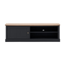 Load image into Gallery viewer, Nala Wooden Media Unit in Deep Navy
