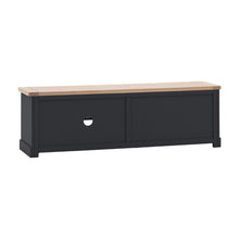 Load image into Gallery viewer, Nala Wooden Media Unit in Deep Navy
