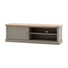 Load image into Gallery viewer, Nala Wooden Media Unit in Greige
