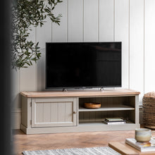 Load image into Gallery viewer, Nala Wooden Media Unit in Greige
