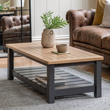 Load image into Gallery viewer, Nala Wooden Coffee Table in Deep Navy
