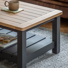 Load image into Gallery viewer, Nala Wooden Coffee Table in Deep Navy
