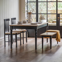 Load image into Gallery viewer, Felix 6-10 Seater Extendable Wooden Dining Table in Deep Navy
