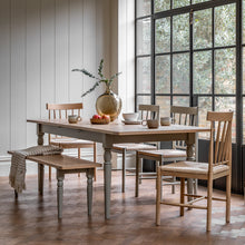Load image into Gallery viewer, Felix 6-10 Seater Extendable Wooden Dining Table in Greige
