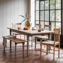 Load image into Gallery viewer, Felix 6-10 Seater Extendable Wooden Dining Table in Greige
