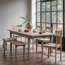 Load image into Gallery viewer, Felix 6-10 Seater Extendable Wooden Dining Table in Greige
