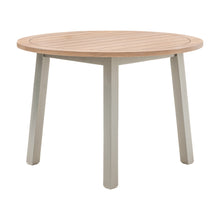 Load image into Gallery viewer, Nala Wooden Round Dining Table in Greige
