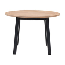 Load image into Gallery viewer, Nala Wooden Round Table in Deep Navy
