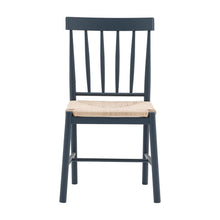 Load image into Gallery viewer, Nala Set of 2 Wooden Dining Chairs in Deep Navy
