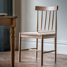 Load image into Gallery viewer, Nala Set of 2 Wooden Dining Chairs in Natural
