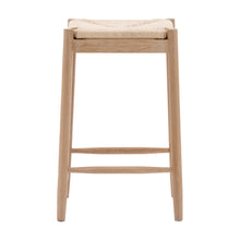 Load image into Gallery viewer, Nala Wooden Rope Stool in Natural
