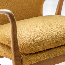 Load image into Gallery viewer, Ffion Boucle Armchair in Ochre
