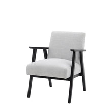 Load image into Gallery viewer, Larson Linen Armchair in Stone
