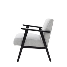 Load image into Gallery viewer, Larson Linen Armchair in Stone
