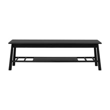 Load image into Gallery viewer, Murphy Oak Media Unit in Black
