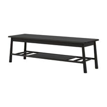 Load image into Gallery viewer, Murphy Oak Media Unit in Black
