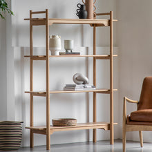 Load image into Gallery viewer, Murphy Oak Display Shelf in Natural
