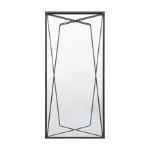 Load image into Gallery viewer, Arden Leaner Mirror in Black Metal
