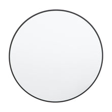 Load image into Gallery viewer, Colleen Round Mirror in Black
