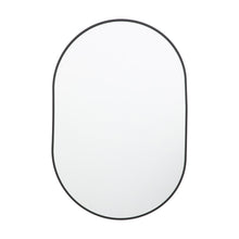 Load image into Gallery viewer, Colleen Oval Mirror in Black
