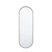Load image into Gallery viewer, Colleen Oval Mirror in Black
