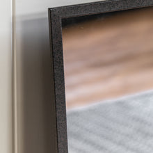 Load image into Gallery viewer, Alba Square Mirror in Black Metal
