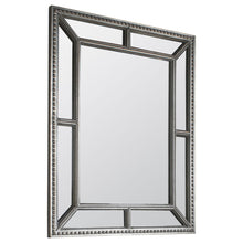 Load image into Gallery viewer, Giselle Rectangular Wall Mirror in Silver

