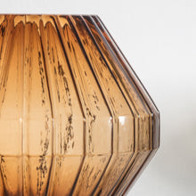 Load image into Gallery viewer, Niamh Glass Vase in Amber
