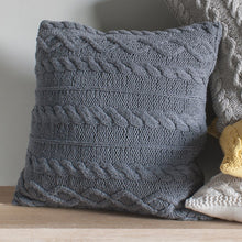 Load image into Gallery viewer, Beeba Cable Knit Cushion
