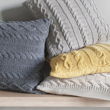 Load image into Gallery viewer, Beeba Cable Knit Cushion
