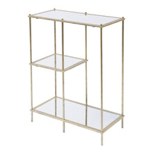 Load image into Gallery viewer, Cara Shelving Unit With Mirrored Panels
