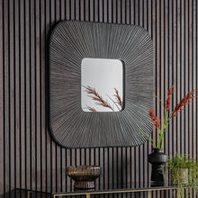 Load image into Gallery viewer, Miguel Square Wall Mirror in Grey
