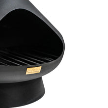 Load image into Gallery viewer, Ivyline Outdoor Fornax Fireplace in Matt Black
