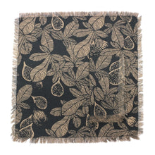 Load image into Gallery viewer, Fig Tree Set of 4 Napkins in Dark Slate
