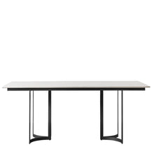 Load image into Gallery viewer, Rosanny Marble Dining Table in BlackWhite
