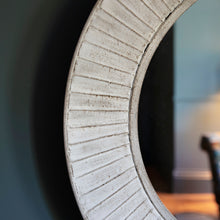 Load image into Gallery viewer, Leo Round Wall Mirror in Cream

