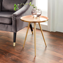 Load image into Gallery viewer, Laila Round Side Table in Pink
