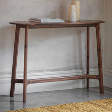 Load image into Gallery viewer, Talia Oak Console Table in Brown
