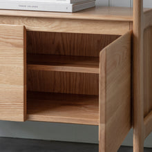 Load image into Gallery viewer, Talia Solid Oak Open Display in Natural
