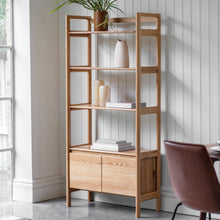Load image into Gallery viewer, Talia Solid Oak Open Display in Natural
