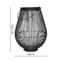 Load image into Gallery viewer, Ivyline Venere Lantern in Black

