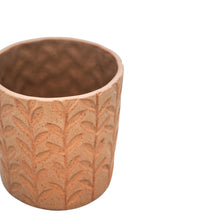 Load image into Gallery viewer, Ivyline Fairford Ochre Speckle Leaf Planter
