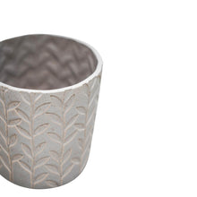 Load image into Gallery viewer, Ivyline Fairford Stone Speckle Leaf Planter
