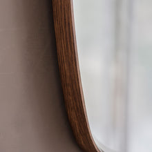 Load image into Gallery viewer, Nic Pebble Wall Mirror in Walnut

