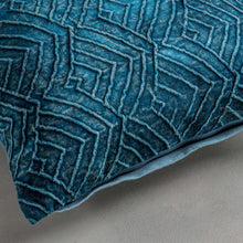 Load image into Gallery viewer, Yasmin Velvet Cushion in Teal
