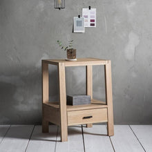 Load image into Gallery viewer, Samantha Oak Bedside Table in Natural
